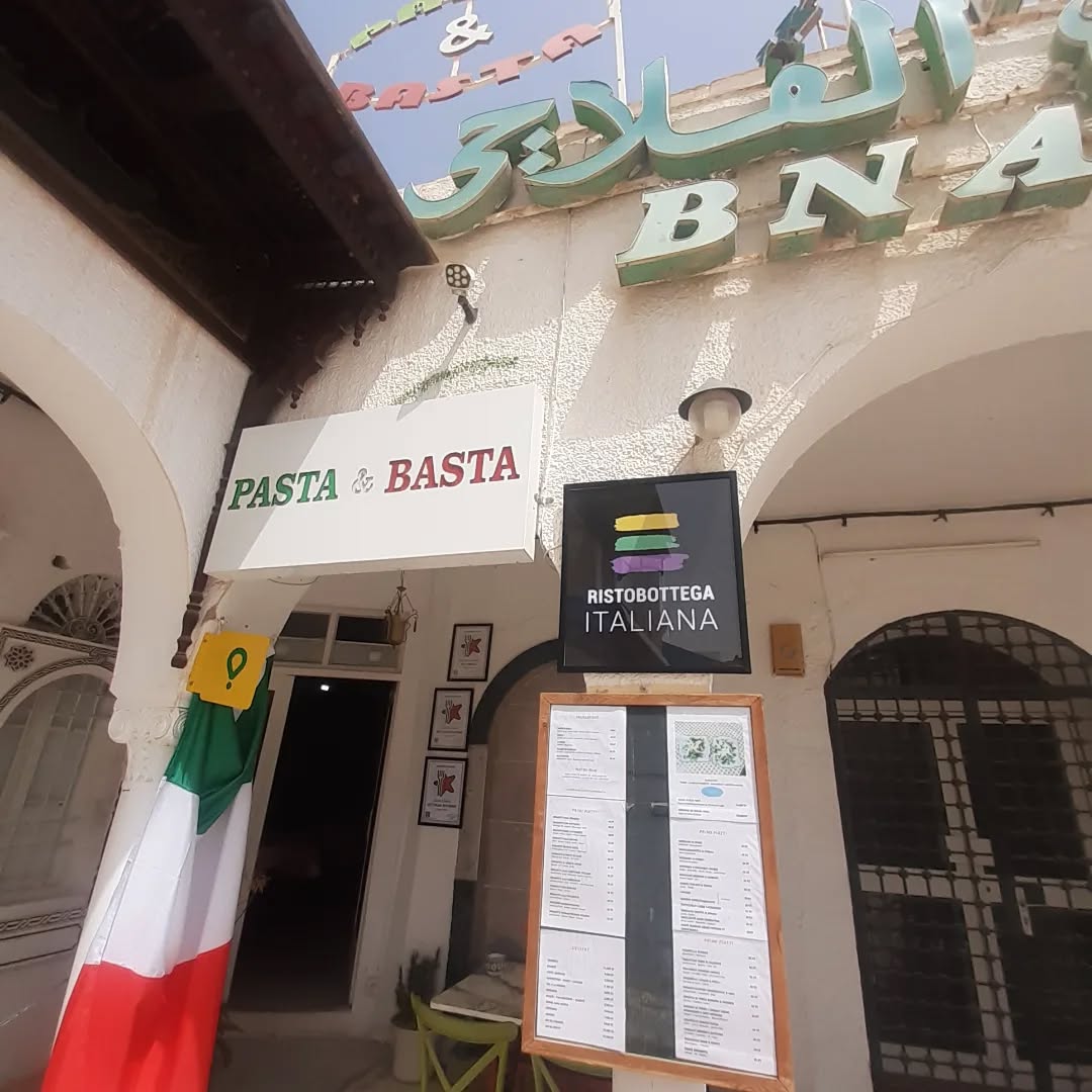Esterno Ristobottega Italiana Pasta & Basta a Djerba